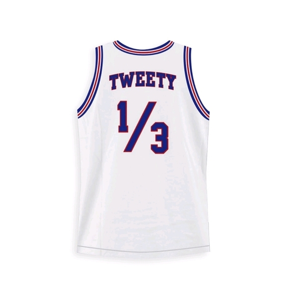 NEW Tweety Bird Space Jam Jersey Tune Squad - Picture 1 of 6